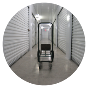 Moving carts and dollies make moving into self storage easy