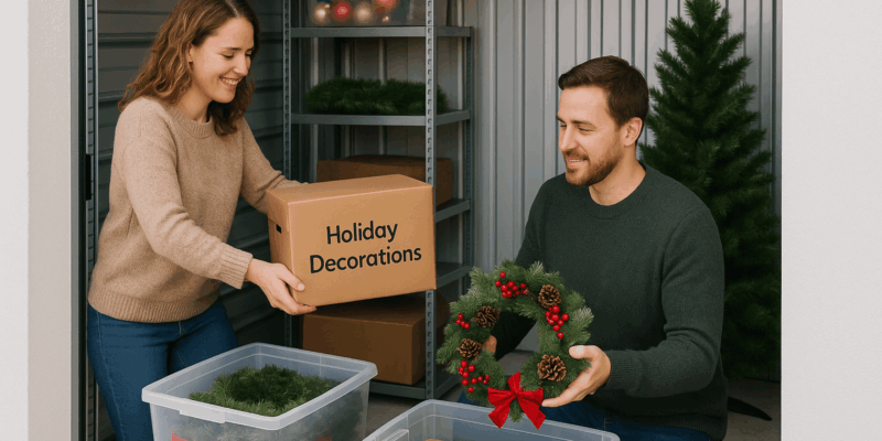 Summerhill Storage Storing Holiday Decorations in Self Storage